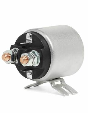 IMPS213652 — Iskramotor — Реле электродвигателя Iskramotor IMPS213652 для гидробортов, подъемников и штабелеров, 24V, 150 ампер в каталоге запчастей Iskramotor на scanros.com