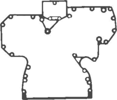 R136516  — no brand — Прокладка JD в каталоге запчастей no brand на scanros.com